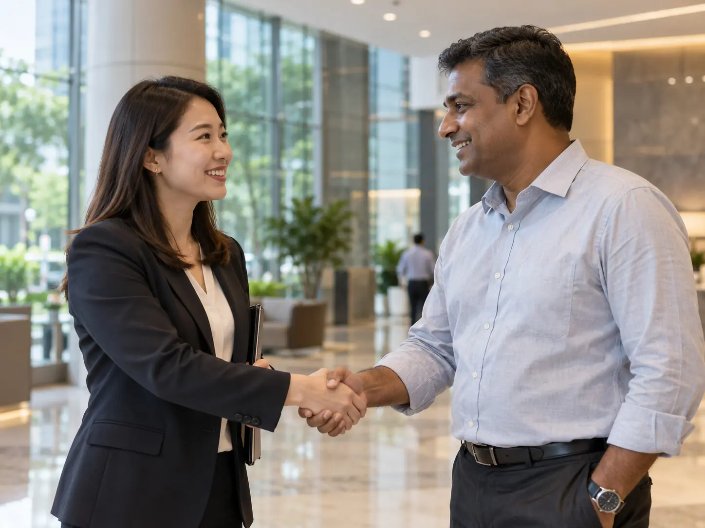 WillsPlus advisor with Singapore family client